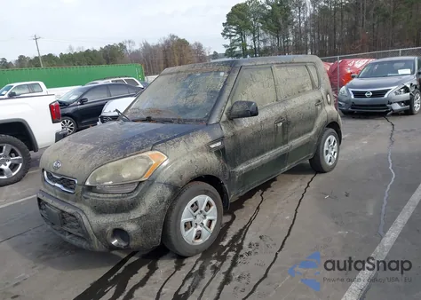 2012 Kia Soul из США, поврежденный, VIN KNDJT2A55C7748143